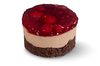 Himbeer-Schokomousse-Törtchen